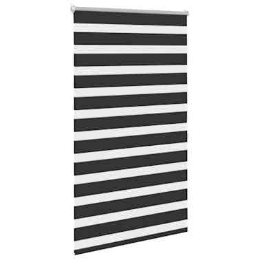 Estore de rolo 80 x 175 cm, linhas de zebra / Preto[3/6]