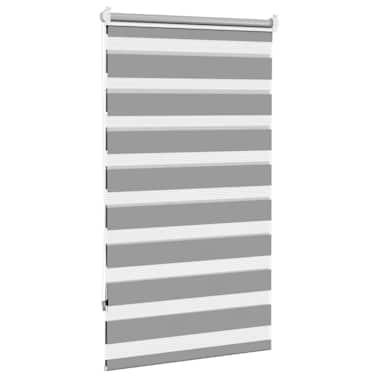 Estore de rolo 90 x 150 cm, linhas de zebra / Cinza[4/6]