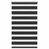 Črtasti Zebra Rolo / Senčilo velikost 90 x 150 cm Črna barva