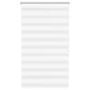 vidaXL Sebraruloo 100,9 x 175 cm kangast, laius 96,7 cm, valge