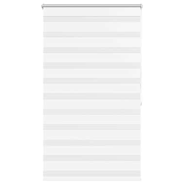 Estore de rolo 100 x 175 cm, linhas de zebra / Branco[2/6]