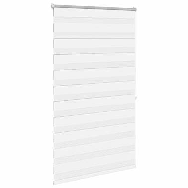 Estore de rolo 100 x 175 cm, linhas de zebra / Branco[3/6]