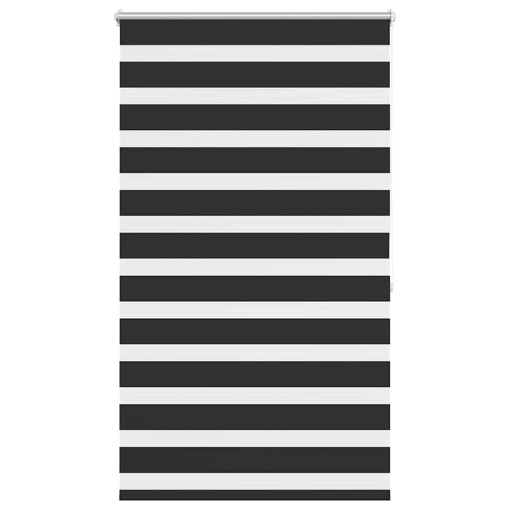 vidaXL Zebrová roleta 100,9 x 175 cm, šířka látky 96,7 cm, černá