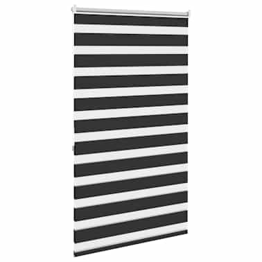 Estore de rolo 100 x 175 cm, linhas de zebra / Preto[4/6]