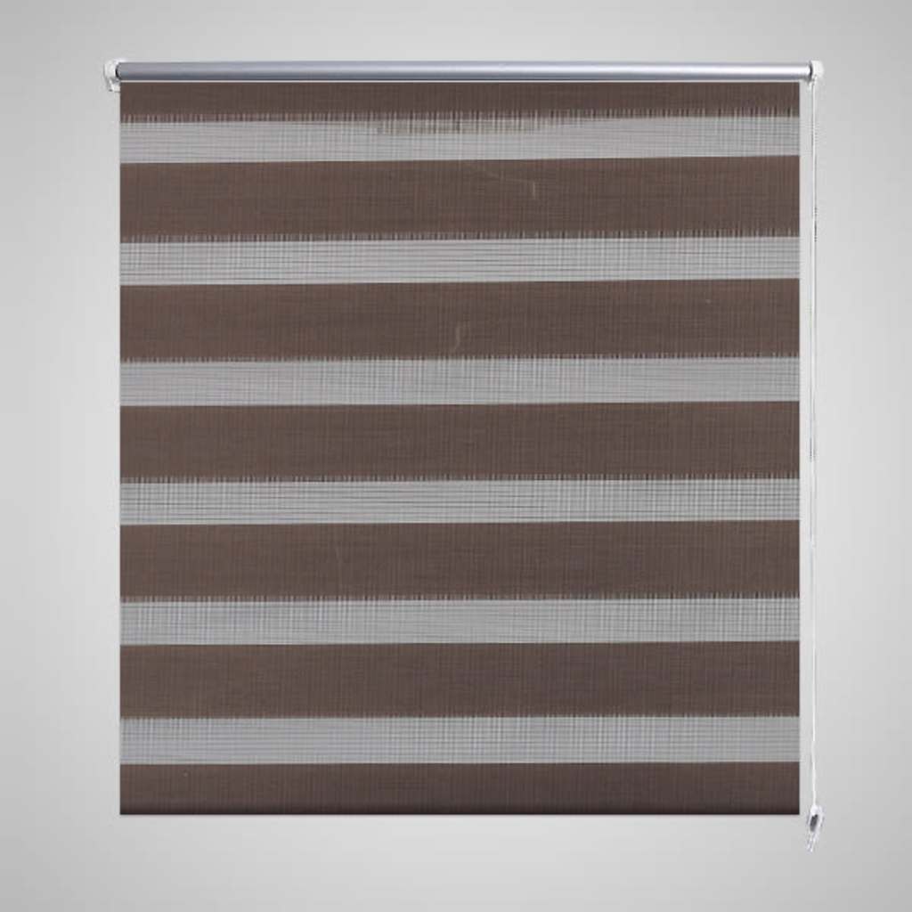 Bilde av Zebra Gardiner 100 x 175 cm Kaffe Farge