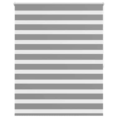 Estore de rolo 120 x 175 cm, linhas de zebra / Cinza[2/6]