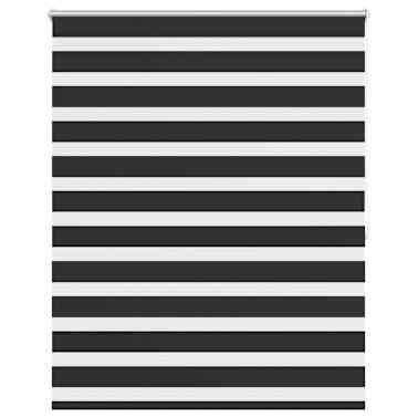 Estore de rolo 120 x 175 cm, linhas de zebra / Preto[2/6]