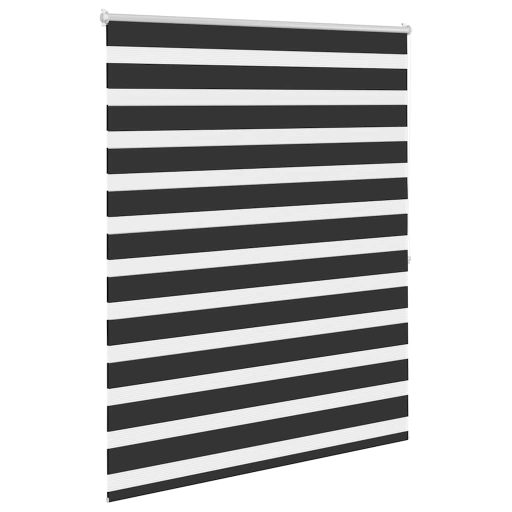vidaXL Jaluzea tip zebră, 120 x 175 cm, negru