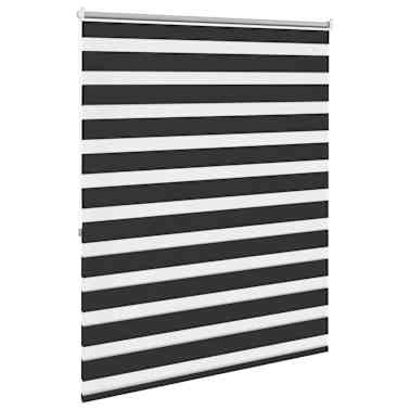 Estore de rolo 120 x 175 cm, linhas de zebra / Preto[4/6]