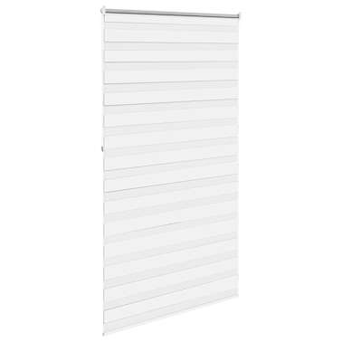 Estore de rolo 120 x 230 cm, linhas de zebra / Branco[4/6]