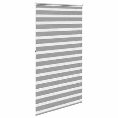 Estore de rolo 120 x 230 cm, linhas de zebra / Cinza[4/6]