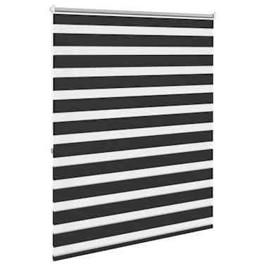 Estore de rolo 140 x 175 cm, linhas de zebra / Preto[4/6]