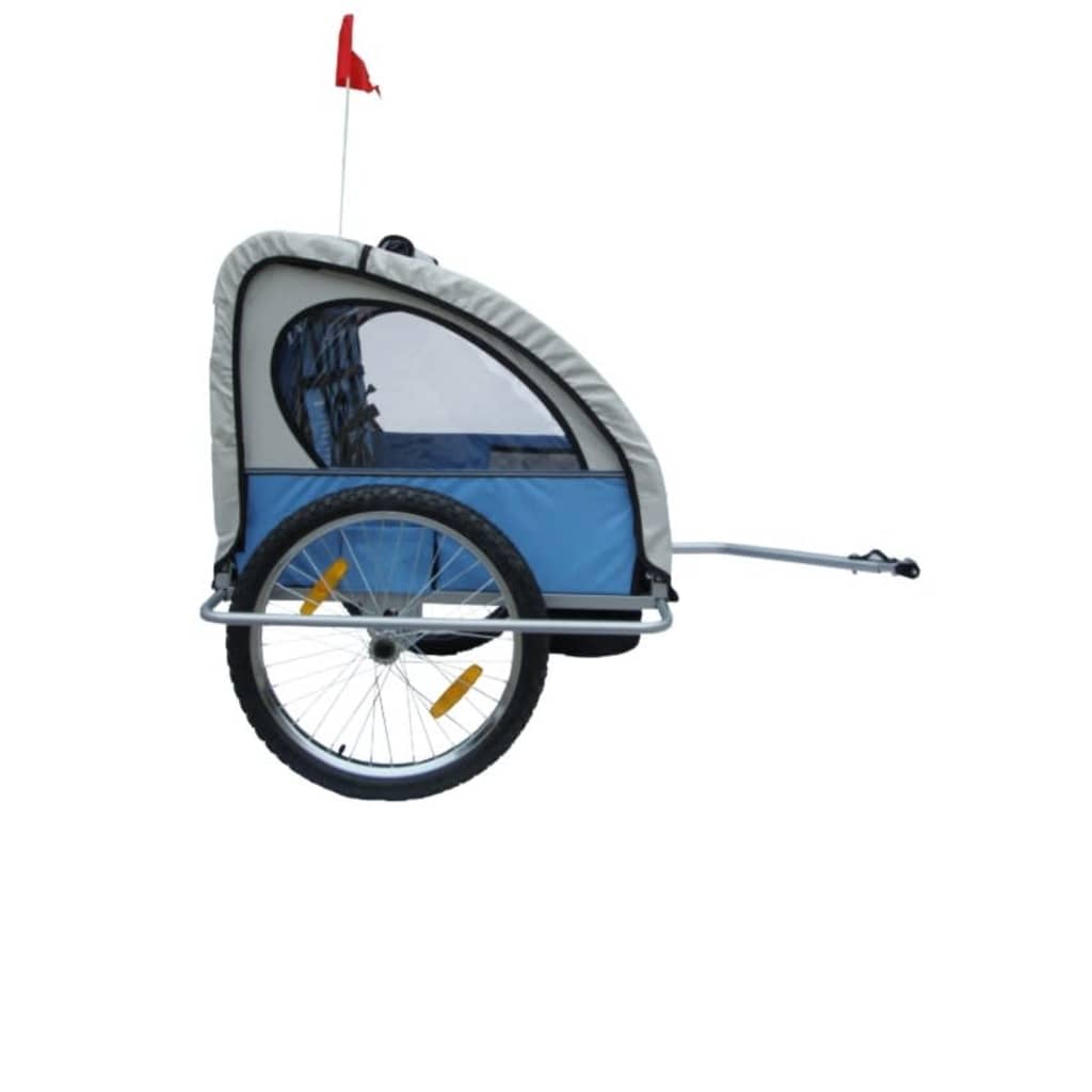 

vidaXL 2 in 1 Buggy en Fietskar + extra koppeling