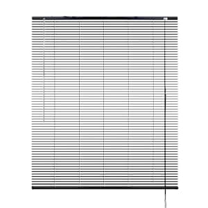 Alu Jalousie 140 x 175 cm schwarz