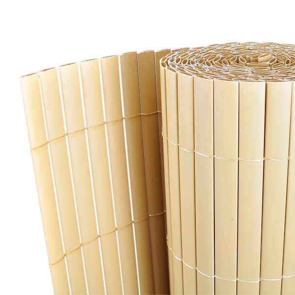 vidaXL Aiapaneelid Kollane PVC