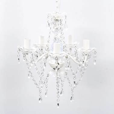 acheter lustre en cristal transparent pas cher | vidaxl.fr