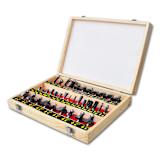 Coffret 35 fraises à défoncer au carbure de tungstène 8mm