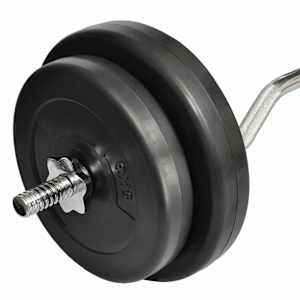 Zakřivená tyč se závažím 30 kg - obrázek 3