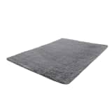 Grey Shaggy Carpet 120 x 170 cm Heavy Weight 2600 g / m²