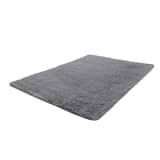 Grey Shaggy Carpet 200 x 290 cm Heavy Weight 2600 g / m²