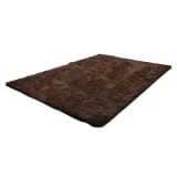 Brown Shaggy Carpet 160 x 230 cm Heavy Weight 2600 g / m²