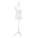 Mannequin - damer bust visning - hvit