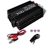 Spannungswandler 300 600 watt schwarz