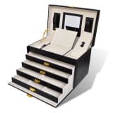 Jewelry Box 4 Drawer with Mirror