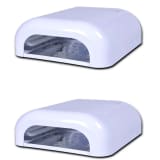 2x 36W UV Gel Curing Lamp Light Nail Dryer( 8 x 9W UV)