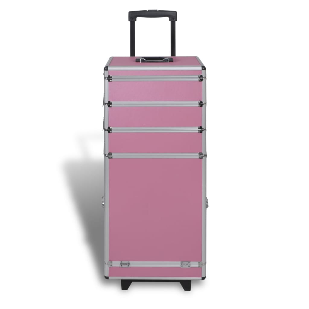 

vidaXL 5 in 1 multifunctionele cosmetica trolley (roze)