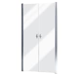 vidaXL Cabine de douche avec porte en verre 80 cm