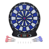 Elektronische Dartscheibe Dartboard mit soften Dartpfeilen