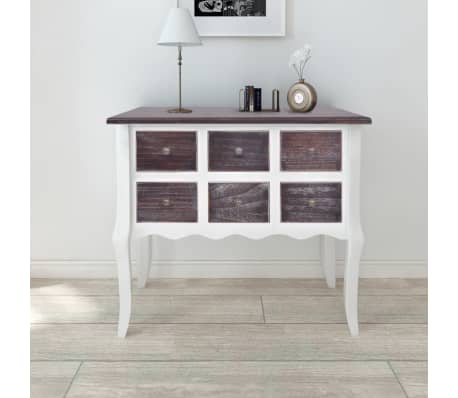 White Modern Accent Storage Cabinet Console Side Table Hall