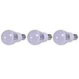 3pcs LED Bulb 7W E27 Warm White