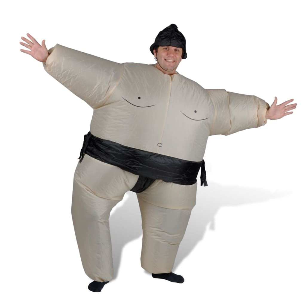Costum gonflabil luptător sumo poza 2021 vidaXL