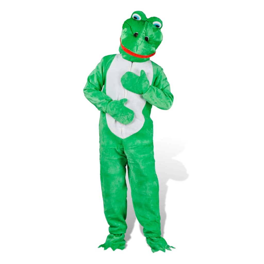 Costume de carnaval mascotte de grenouille M-L