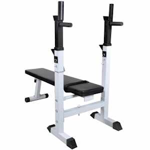 Fitness posilovací lavice rovná - obrázek 2
