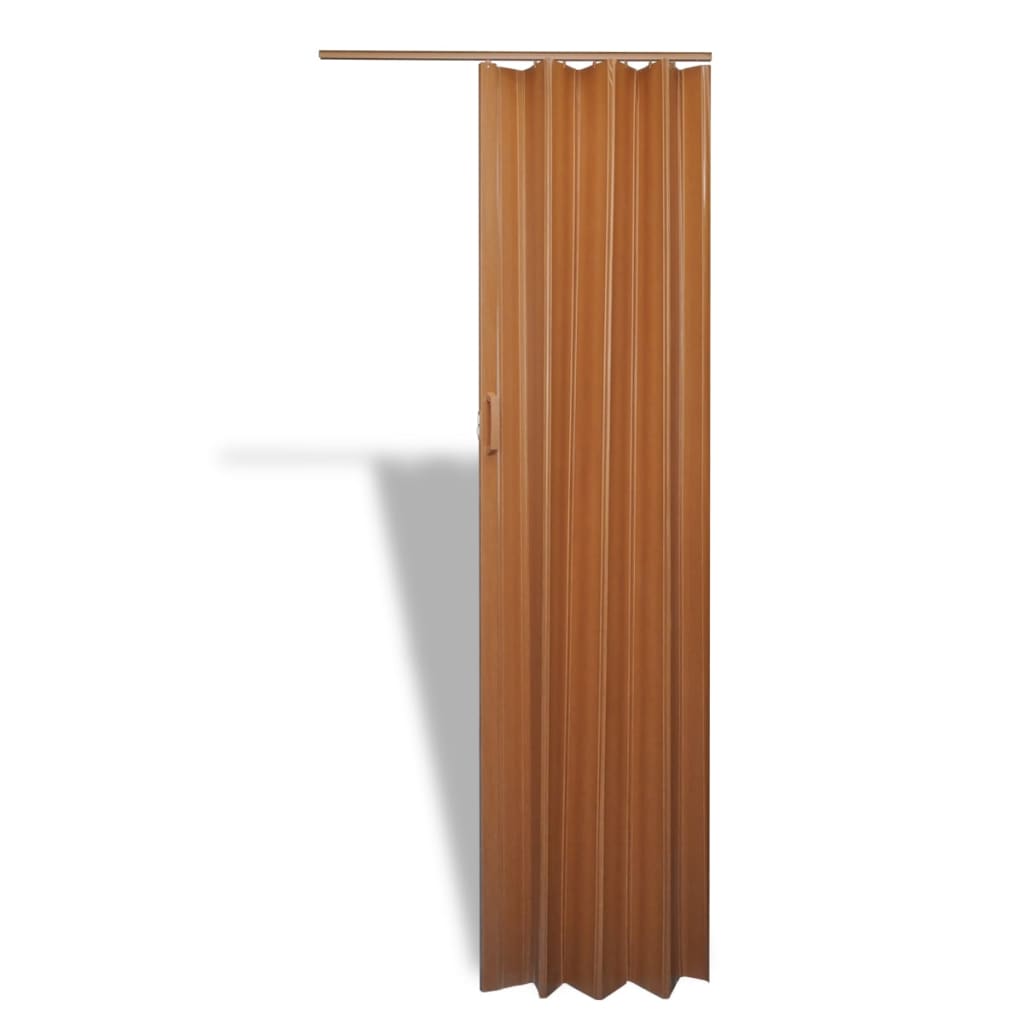 

vidaXL Vouwdeur 203 x 83 cm donkerbruin