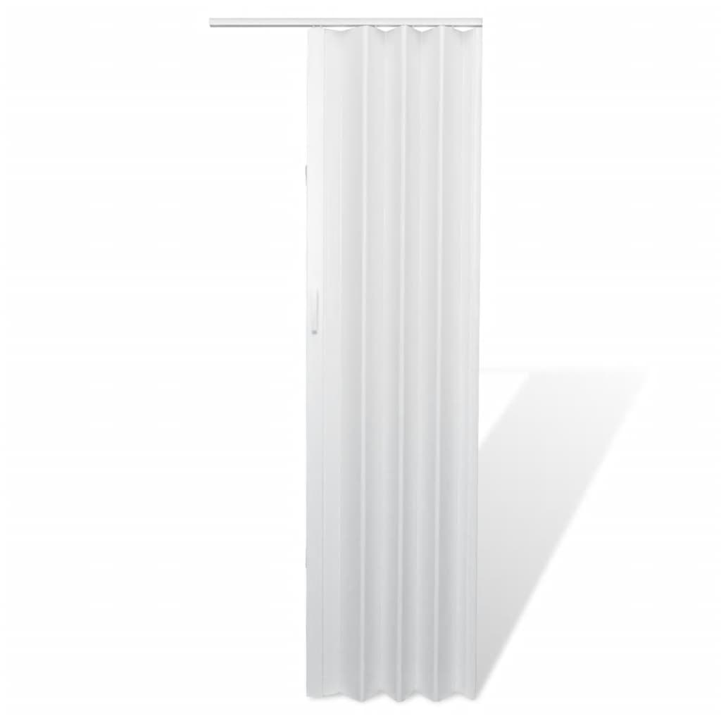 

vidaXL Vouwdeur dubbellaags 203 x 83 cm wit