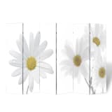 Room Divider Flower Print 94.5" x 70.9"