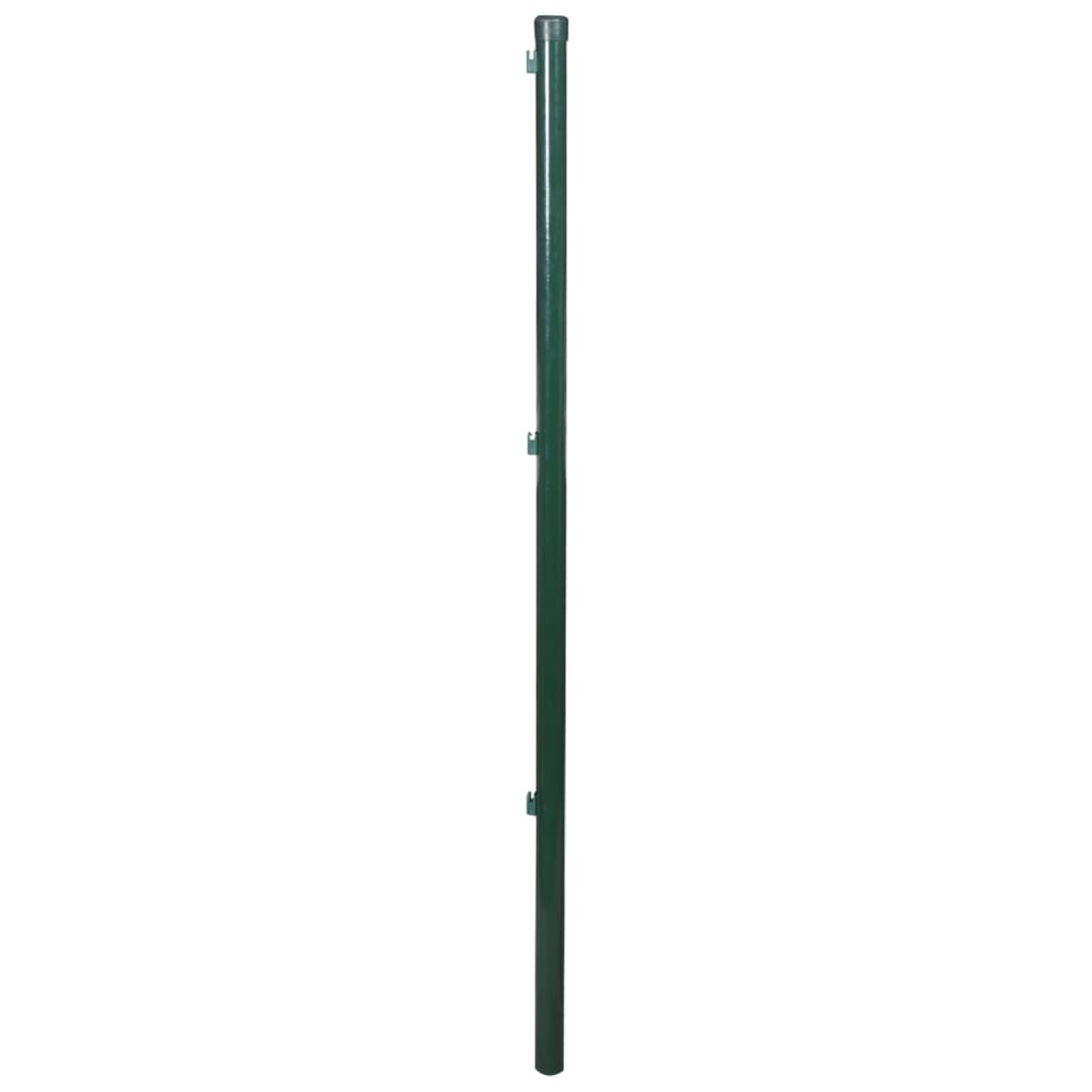 vidaXL Afrasteringspaal 150 cm (2 stuks)