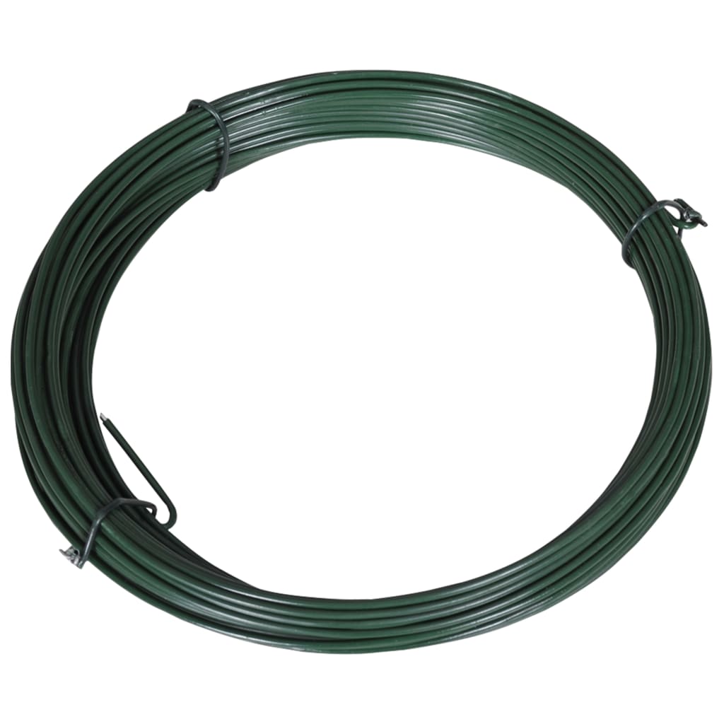 vidaXL Aidan sidelanka 25 m teräs 1,4/2 mm vihreä
