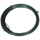 vidaXL Arame para prender cerca 25 m 1,4/2 mm aço verde