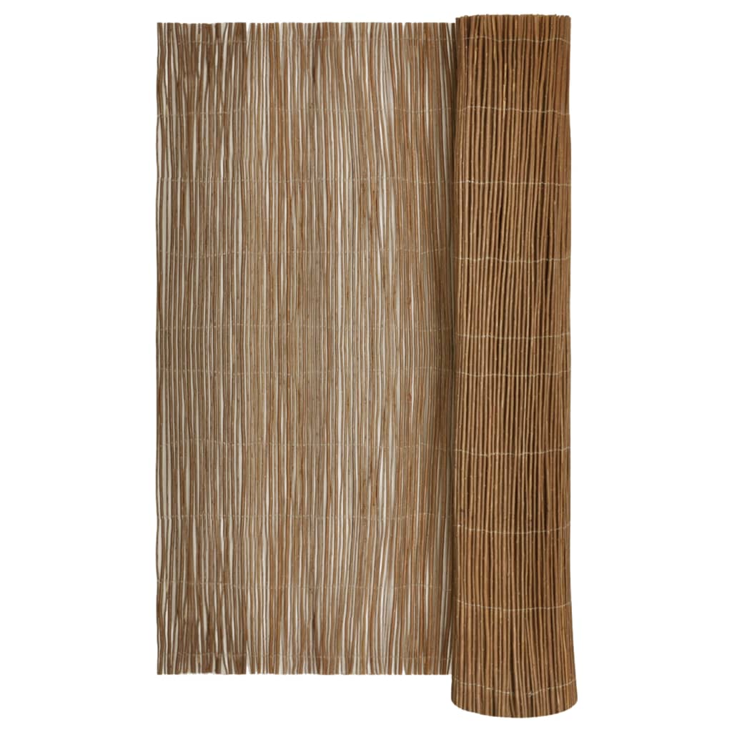 vidaXL Vrbový plot 500 x 100 cm
