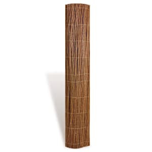 vidaXL Gluosnio vytelių tvora, 500x180cm