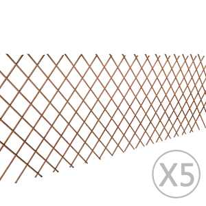 vidaXL pajust v&otilde;reaed 5 tk, 180 x 90 cm