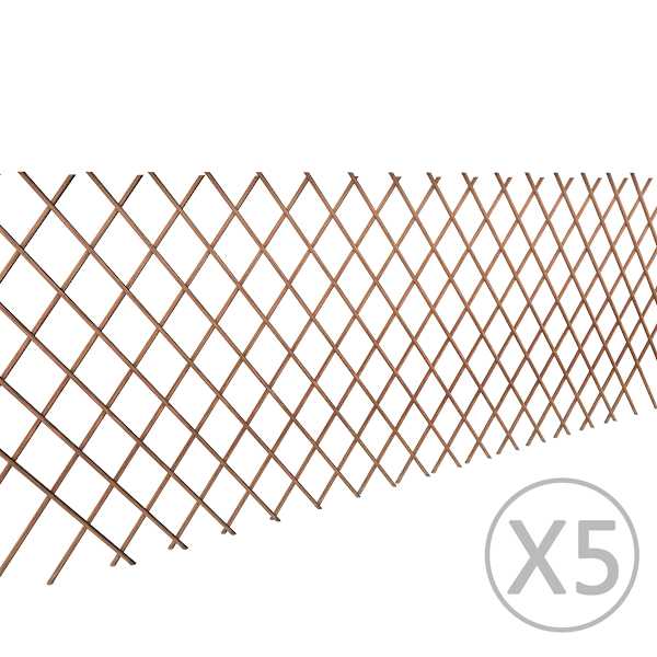 vidaXL pajust v&otilde;reaed 5 tk, 180 x 90 cm