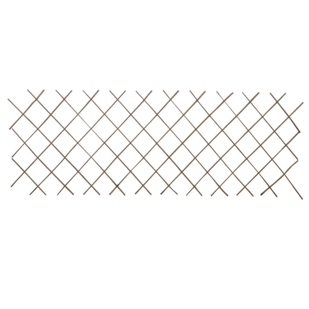 vidaXL Willow Trellis Fence 5 pcs 5' 11" x 2' 11"