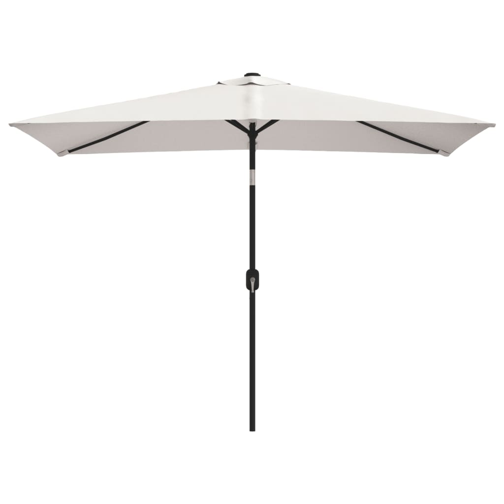 vidaXL Slunečník 200 x 300 cm pískově bílý obdélníkový
