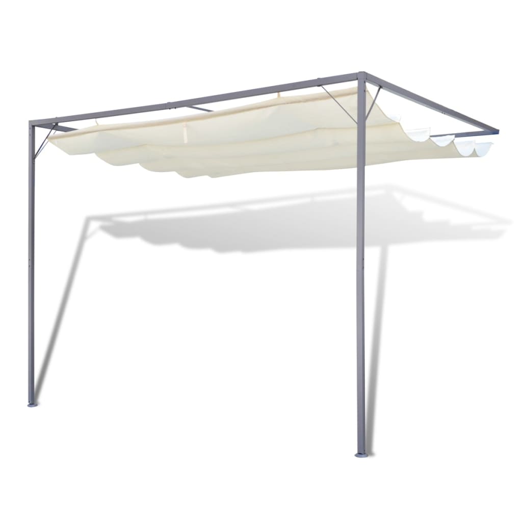 

vidaXL Garden Patio Awning Sun Shade Canopy Wall Gazebo